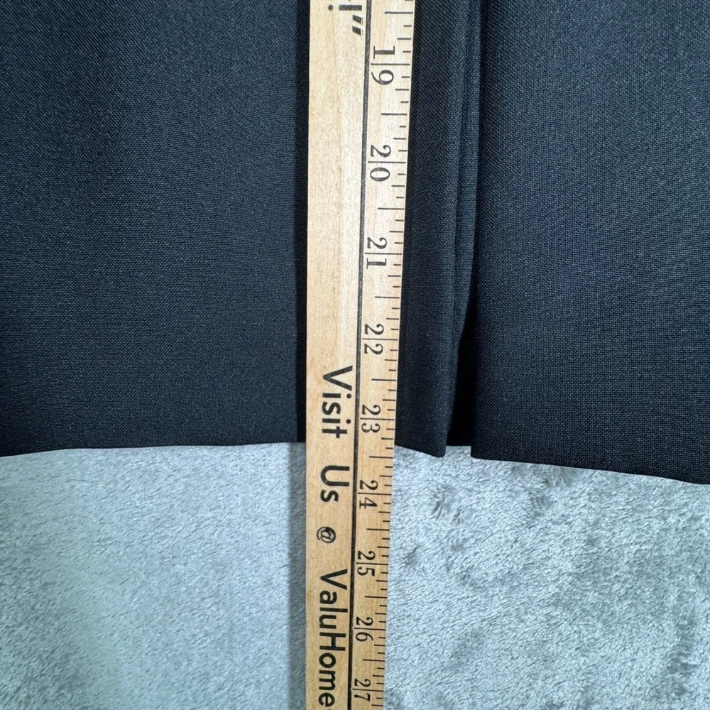 Liz Baker Skirt Black A-Line Pleated Career Office Wear Corpcore Size 4‎ Petite